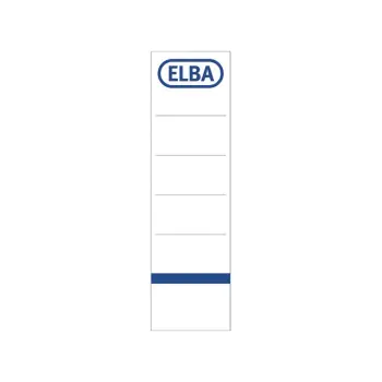 Rugetiket elba rado 190x54mm wit