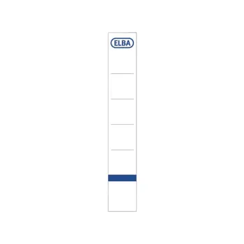 rugetiket elba rado 190x30mm wit