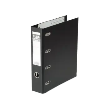 ordner elba rado plast a4 75mm bank 2mech pvc