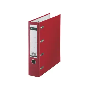 ordner leitz 1012 a4 80mm pp bank 2mech rood
