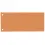 Scheidingsstrook  105x240mm  oranje
