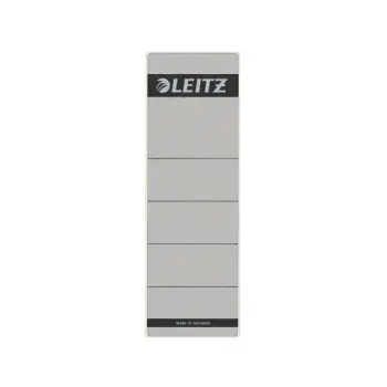 Rugetiket leitz 1642 58x190mm grijs