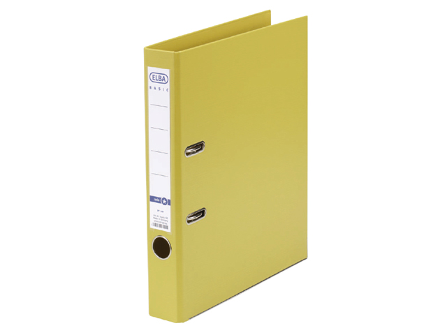 Ordner elba rado top a4 50mm pp geel