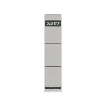 Ordner etiket lichtgrijs 38x192mm (10)