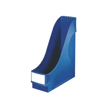 tijdschriftcassette leitz 2425 a4 hoog blauw