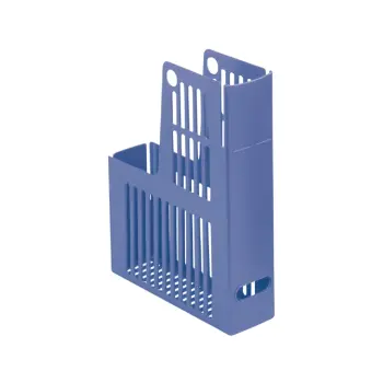 Tijdschriftencassette blauw a4