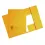 Dossiermap Quantore folio 300gr geel