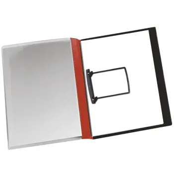 rapportenmap jalemaclip a4 rood