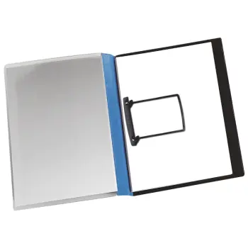 Rapportenmap blauw a4
