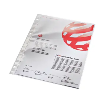 showtas leitz 4734 a4 4r pvc 0.08mm glad