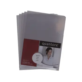 Insteekmap L-model Quantore A4 PP 0.16mm glad