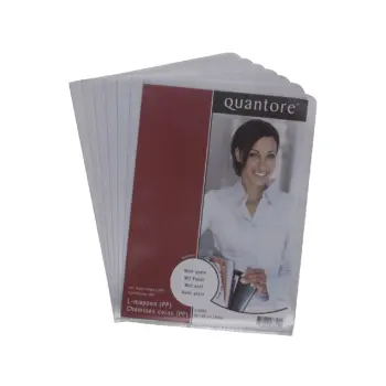 Insteekmap L-model Quantore A5 PP 0.12mm nerf