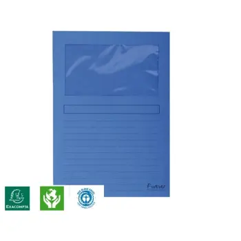 Insteekmap l-model+venster d.blauw