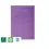 Insteekmap l-model+venster paars a4 (100)
