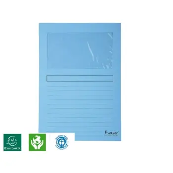 Insteekmap l-model+venster l.blauw