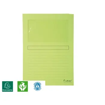 Insteekmap l-model+venster l.groen