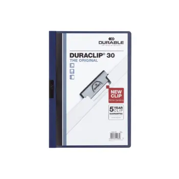 Klemmap donkerblauw a4/3mm