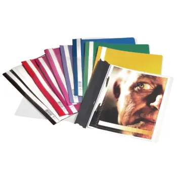 Snelhechter durable 2570 a4 pvc wit