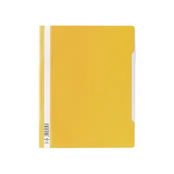 Durable snelhechter a4 pvc geel