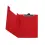 Schrijfmap met metalen klem rood