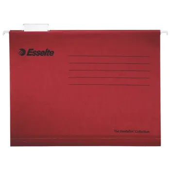 hangmap pendaflex vert fo v-bodem rood
