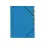 sorteermap leitz 3907 7vaks blauw