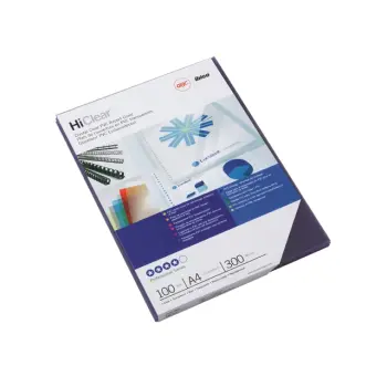 voorbladen polycover ibico a4 300mic transp