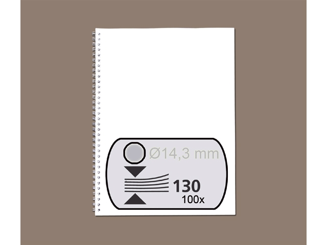 draadrug gbc 14.3mm 34r zilver