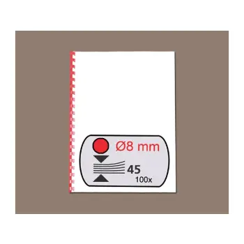 bindrug gbc 8mm 21r rood