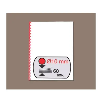 Bindrug 21-ring rood 100st10mm