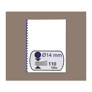 Bindrug 21 ring blau100st14 millimeter