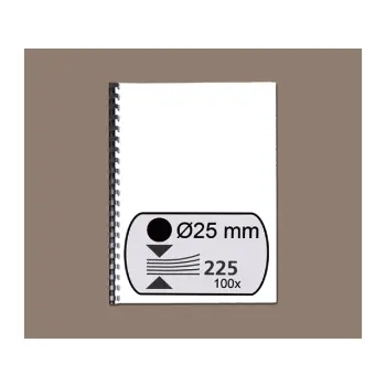 bindrug gbc 25mm 21r zwart
