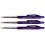 Balpen Quantore drukknop blauw medium