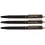 Balpen Quantore drukknop met metalen clip
