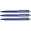 Balpen Quantore drukknop met metalen clip