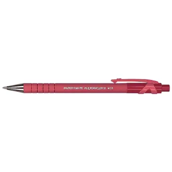 Balpen flexgrip medium rood