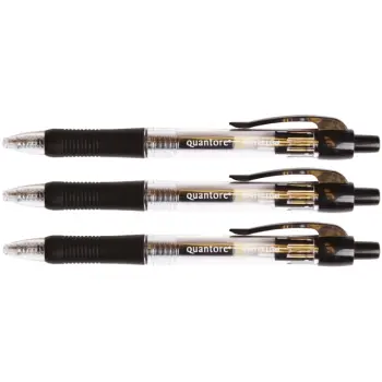 Gelschrijver Quantore gripdrukknop 0.7mm