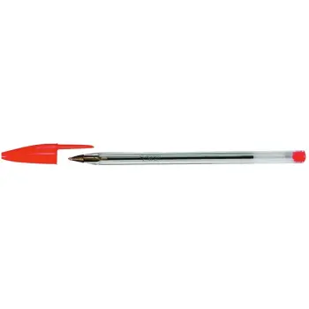 Bic cristal balpen rood