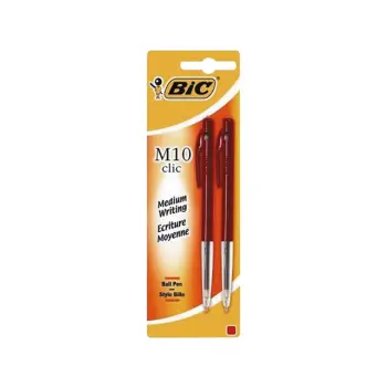 Balpen bic m10 rood blister