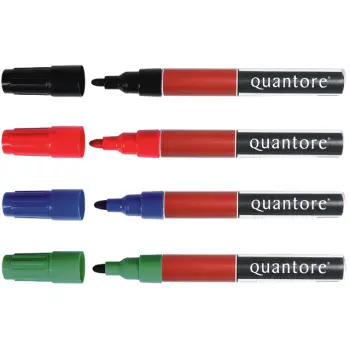 Permanent marker Quantore rond 1-1.5mm zwart