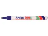 Viltstift artline 700 rond 1mm blauw