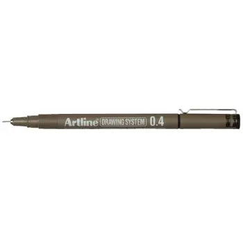 fineliner artline 0.4mm zwart