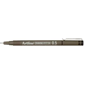 fineliner artline 0.5mm zwart