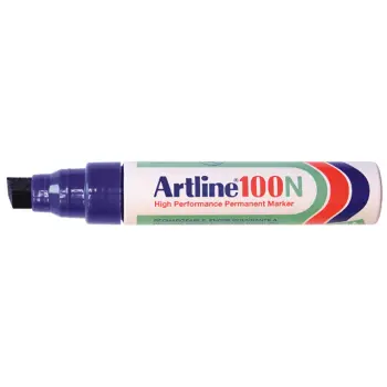 viltstift artline 100 perm schuin 4-12mm bl