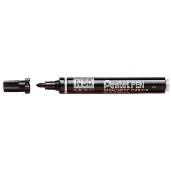 Pentel viltstift N-50         zwart