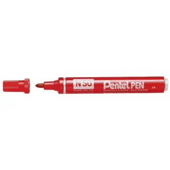 Pentel viltstift N-50 rood