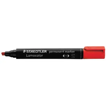 viltstift staedtler 350 perm schuin 2-5mm roo