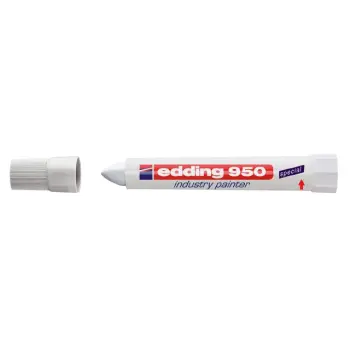 viltstift edding 950 pasta rond 10mm wit