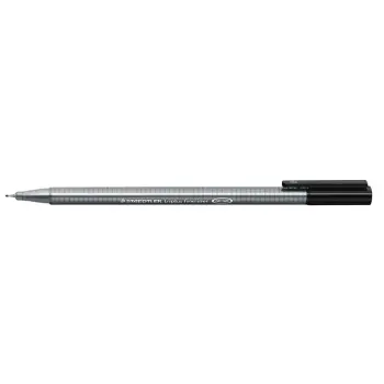 Fineliner staedtler triplus 334 zwart