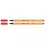 Fineliner stabilo point 88 rood